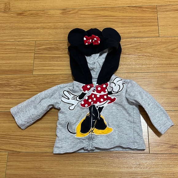 Disney Baby Minnie Mouse Hoodie - Picture 1 of 4